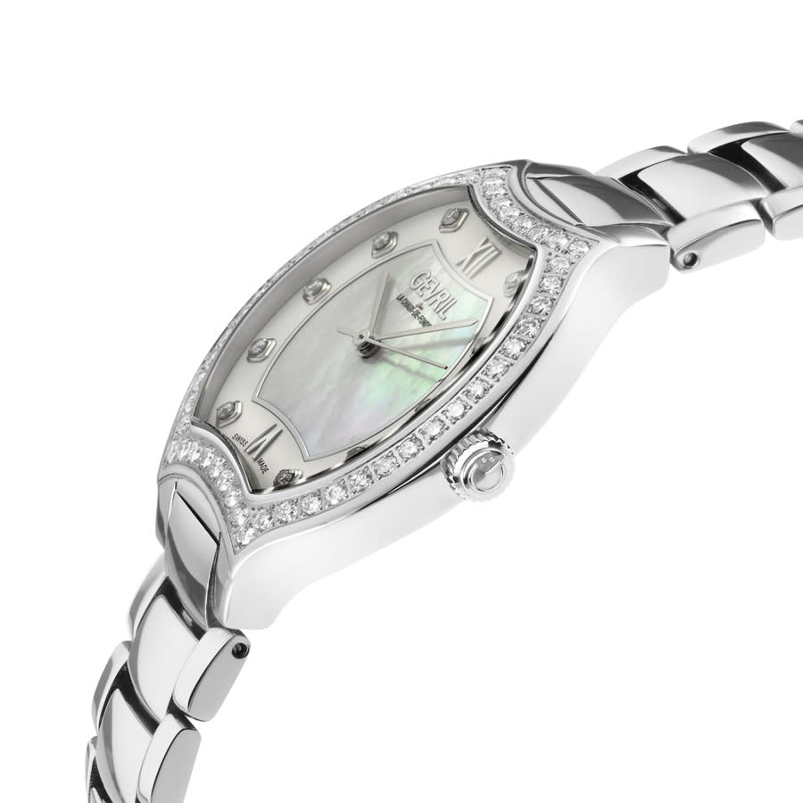 gevril lugano diamond mother of pearl dial ladies watch 11241b gevril lugano diamond mother of pearl dial ladies watch 11241b