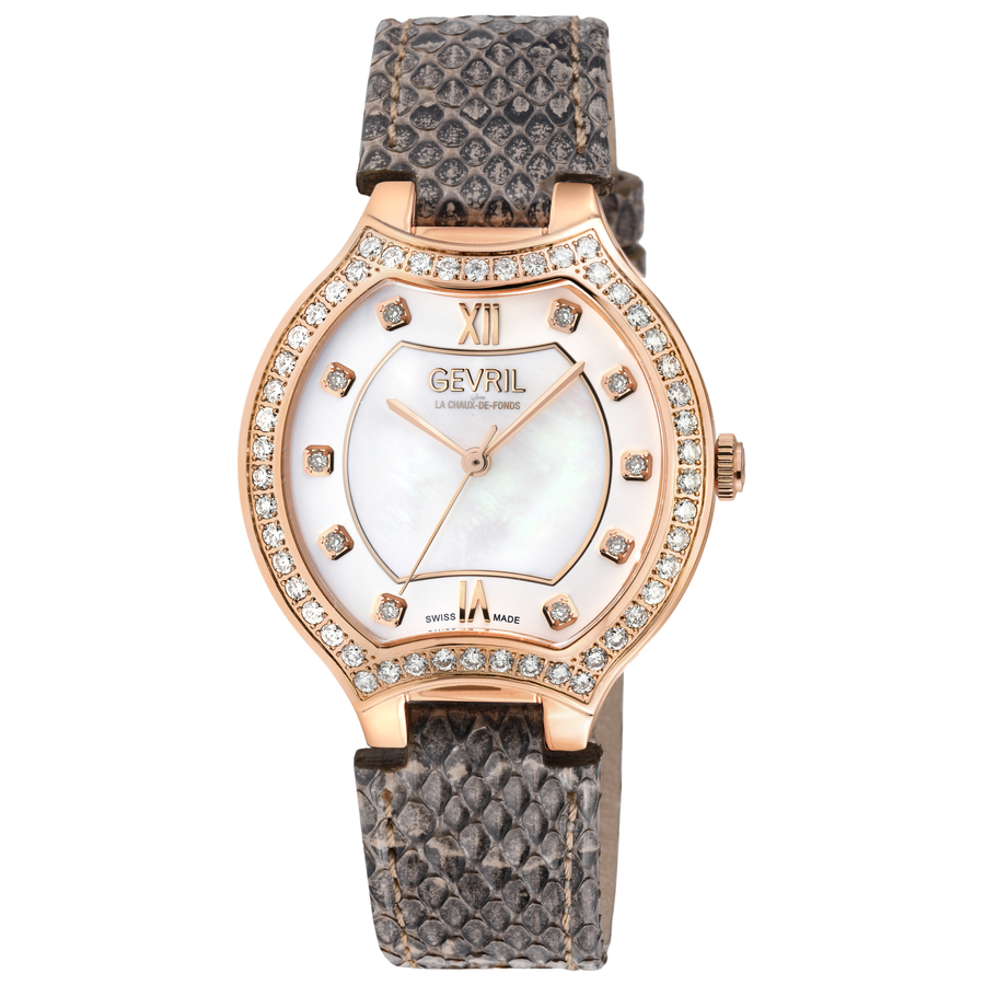 gevril lugano diamond mother of pearl dial ladies watch 11251 gevril lugano diamond mother of pearl dial ladies watch 11251