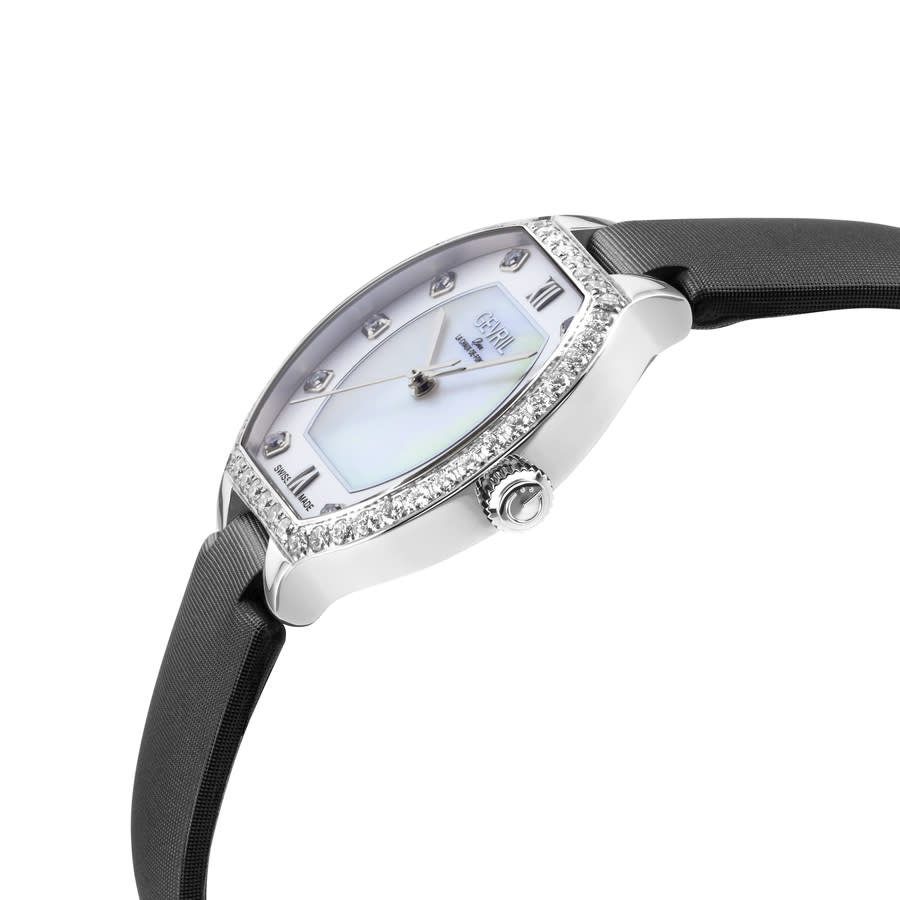 gevril lugano diamond mother of pearl dial ladies watch 14241 gevril lugano diamond mother of pearl dial ladies watch 14241