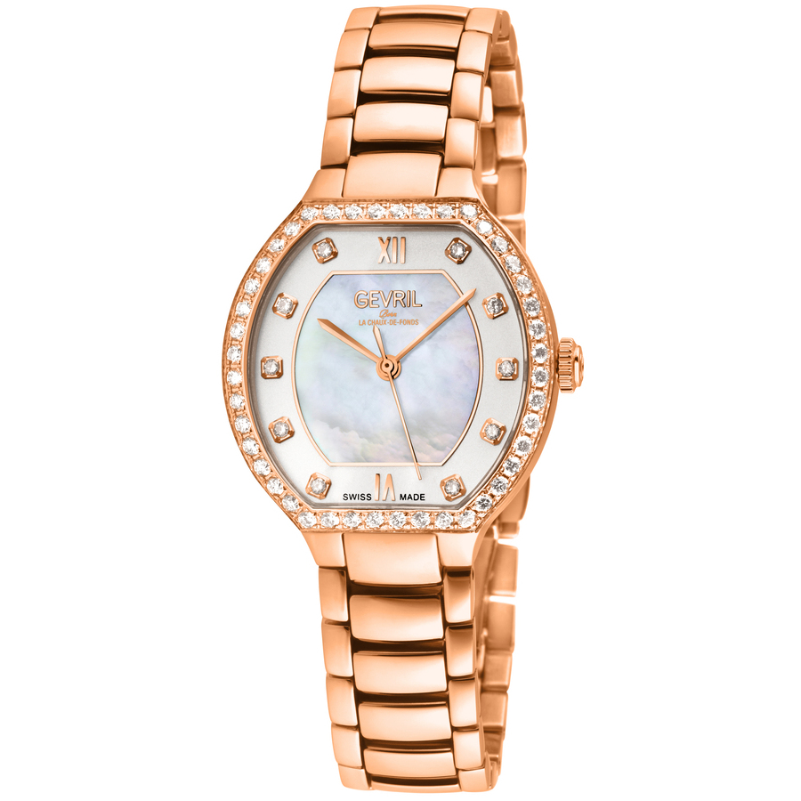 gevril lugano diamond mother of pearl dial ladies watch 14251b gevril lugano diamond mother of pearl dial ladies watch 14251b