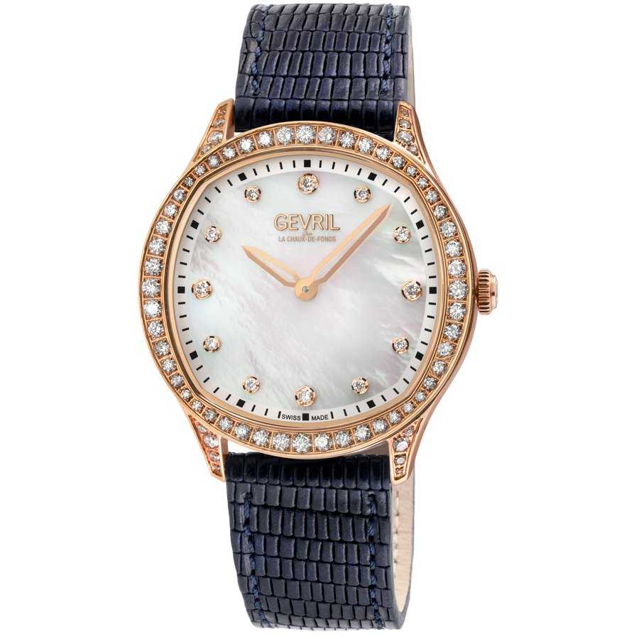 gevril morcote diamond mother of pearl dial ladies watch 10251 gevril morcote diamond mother of pearl dial ladies watch 10251