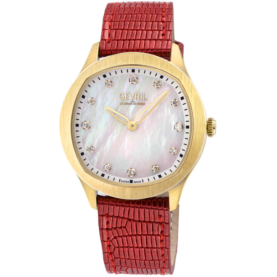 gevril morcote quartz diamond ladies watch 10021 gevril morcote quartz diamond ladies watch 10021