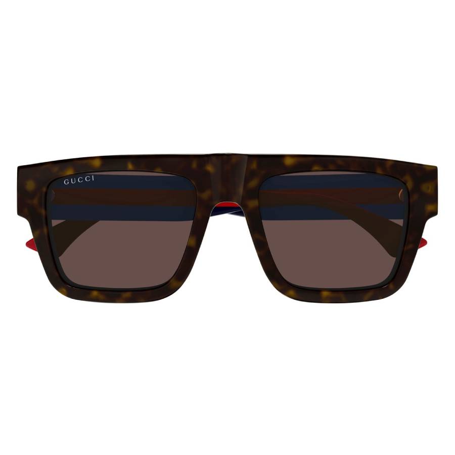 gucci brown browline men's sunglasses gg1868s 002 53 gucci brown browline men's sunglasses gg1868s 002 53