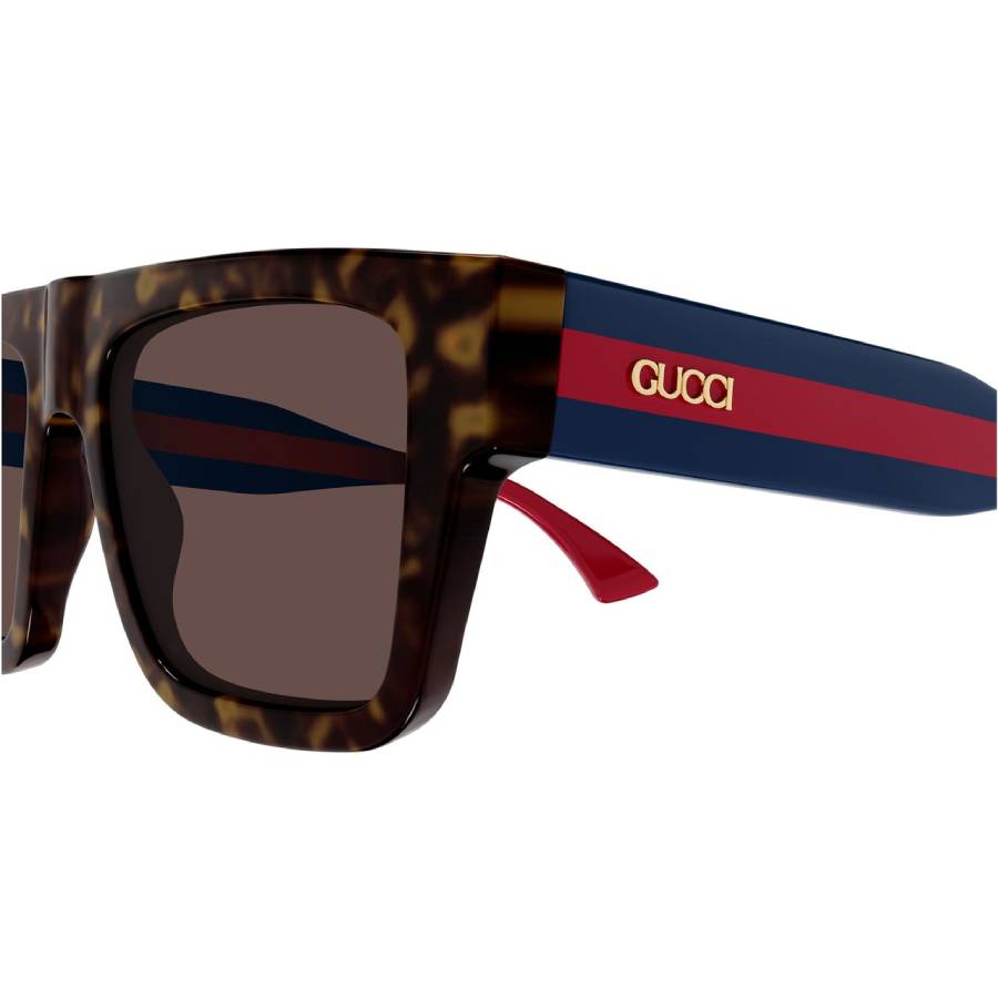 gucci brown browline men's sunglasses gg1868s 002 53 gucci brown browline men's sunglasses gg1868s 002 53