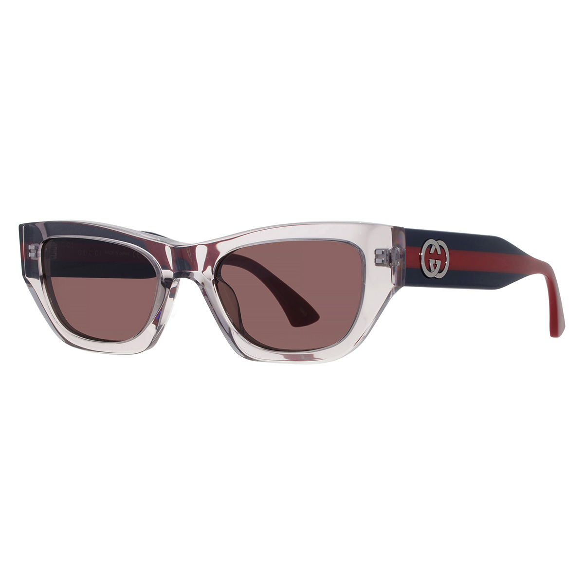 gucci brown cat eye ladies sunglasses gg2116s 005 52 gucci brown cat eye ladies sunglasses gg2116s 005 52