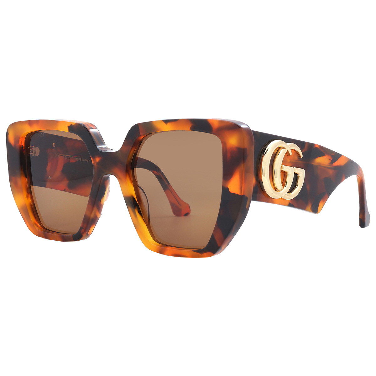 gucci brown geometric ladies sunglasses gg0956s 007 54 gucci brown geometric ladies sunglasses gg0956s 007 54
