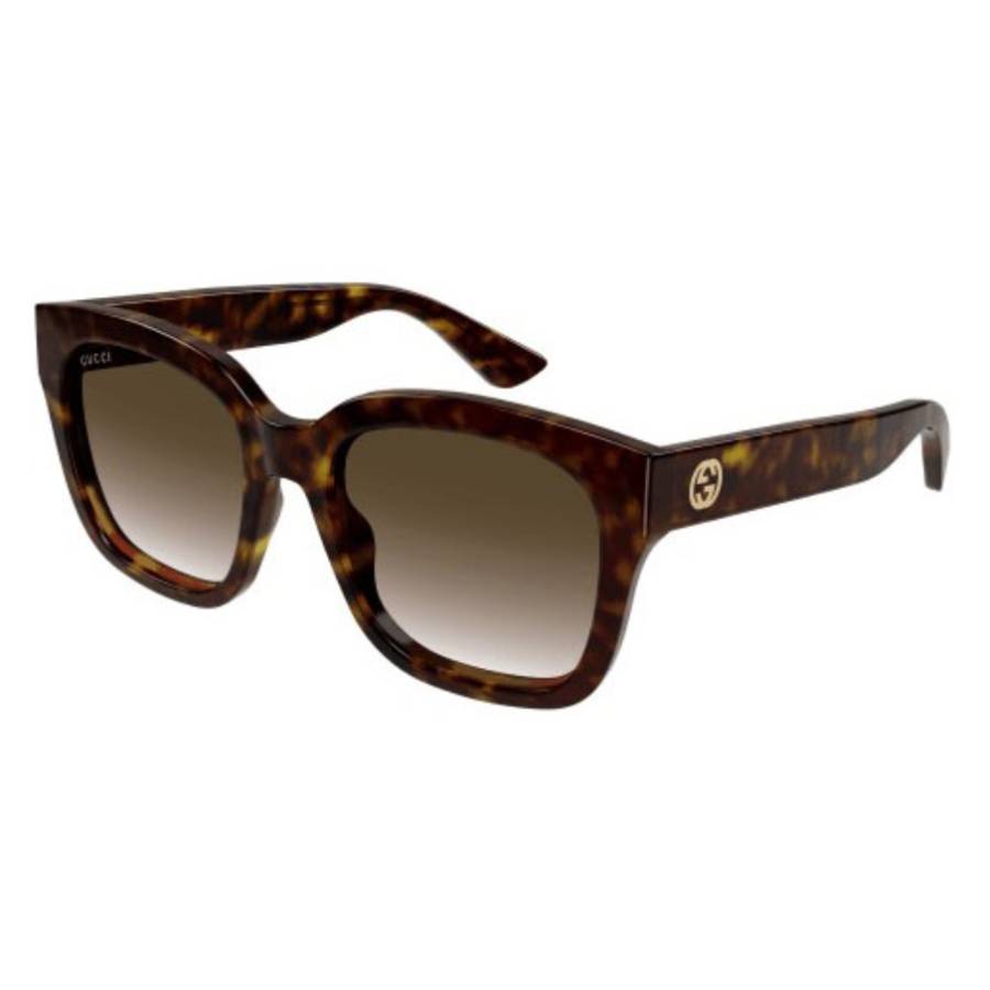 gucci brown gradient square ladies sunglasses gg1338s 003 54 gucci brown gradient square ladies sunglasses gg1338s 003 54