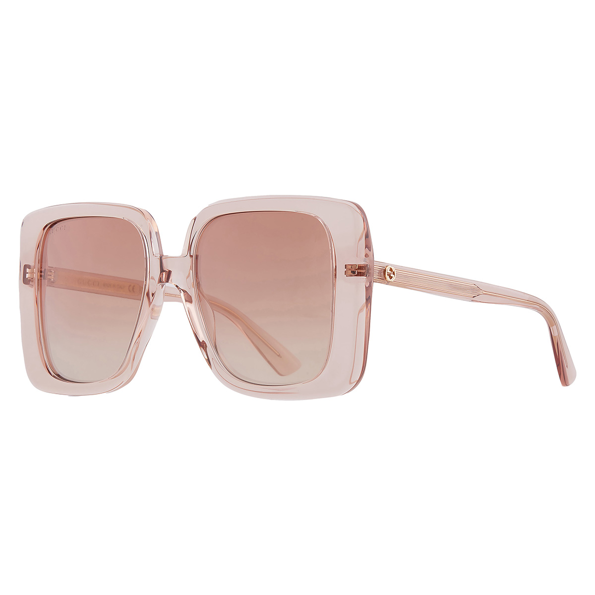gucci brown mirror square ladies sunglasses gg1314s 005 55 gucci brown mirror square ladies sunglasses gg1314s 005 55