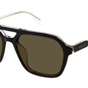 gucci brown navigator men's sunglasses gg1823sa 003 57