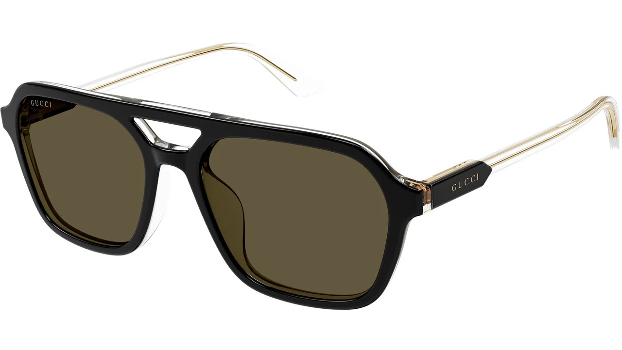 gucci brown navigator men's sunglasses gg1823sa 003 57 gucci brown navigator men's sunglasses gg1823sa 003 57