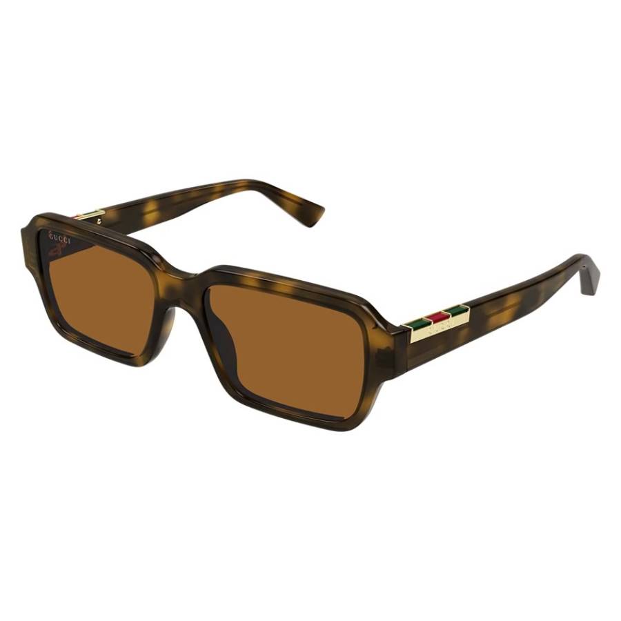 gucci brown rectangular men's sunglasses gg1887s 004 54 gucci brown rectangular men's sunglasses gg1887s 004 54
