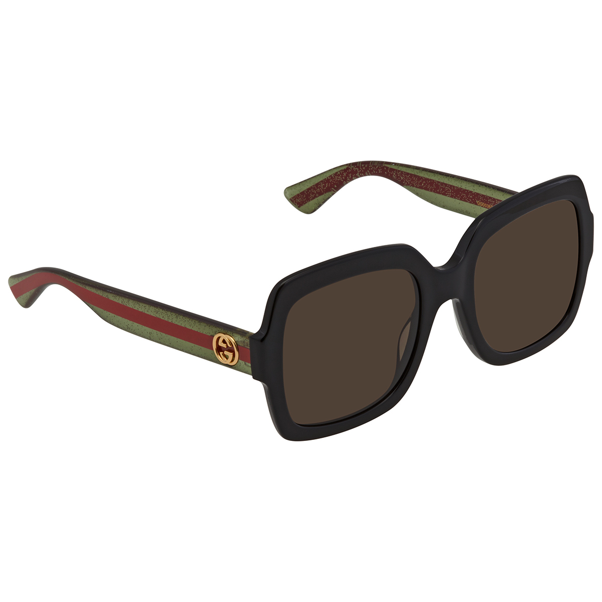 gucci brown square ladies sunglasses gg0036sn 002 54 gucci brown square ladies sunglasses gg0036sn 002 54