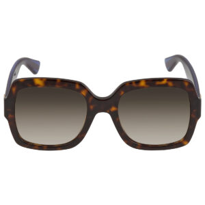 gucci brown square ladies sunglasses gg0036sn 004 54