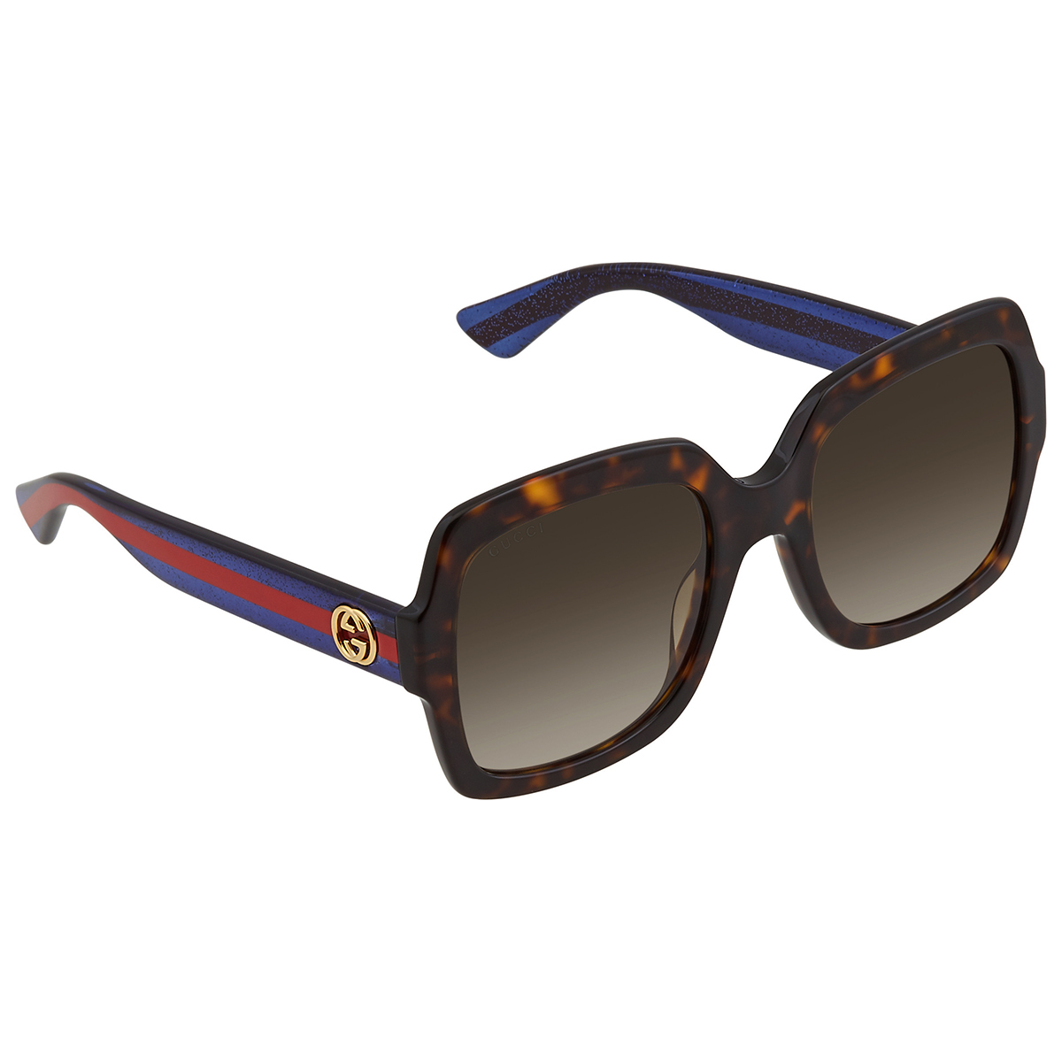 gucci brown square ladies sunglasses gg0036sn 004 54 gucci brown square ladies sunglasses gg0036sn 004 54
