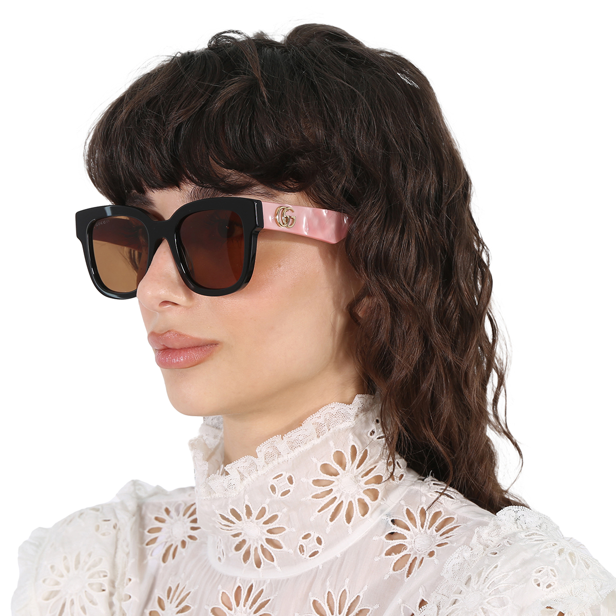 gucci brown square ladies sunglasses gg0998s 005 52 gucci brown square ladies sunglasses gg0998s 005 52