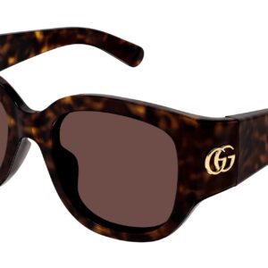 gucci brown square ladies sunglasses gg1599sa 002 52