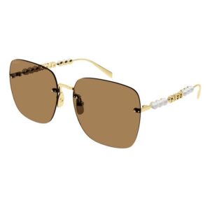 gucci brown square ladies sunglasses gg1923sa 003 63