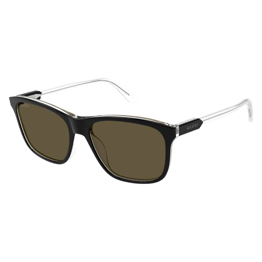 gucci brown square men's sunglasses gg1819s 005 57 gucci brown square men's sunglasses gg1819s 005 57