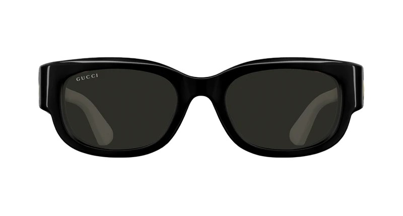 gucci demo rectangular ladies sunglasses gg1667sk 001 54 gucci demo rectangular ladies sunglasses gg1667sk 001 54