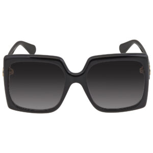 gucci grey gradient oversized ladies sunglasses gg0876s 001 60