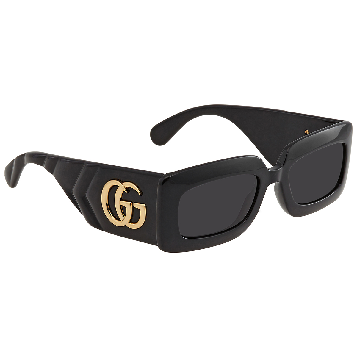 gucci gray rectangular ladies sunglasses gg0811s 001 53 gucci gray rectangular ladies sunglasses gg0811s 001 53