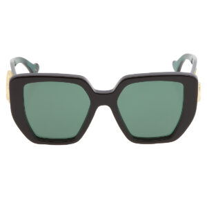 gucci green geometric ladies sunglasses gg0956s 001 54