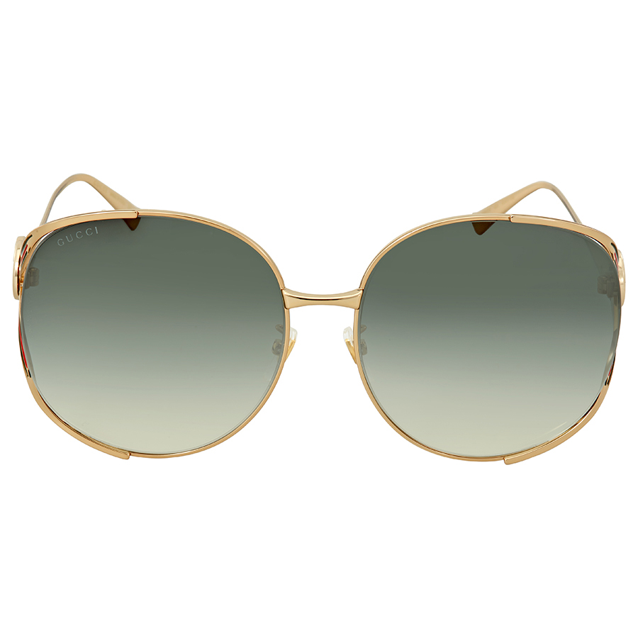 gucci green gradient oval ladies sunglasses gg0225s 003 63 gucci green gradient oval ladies sunglasses gg0225s 003 63