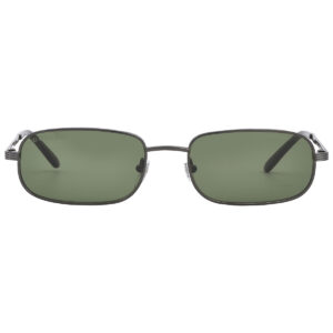 gucci green rectangular men's sunglasses gg1457s 003 57