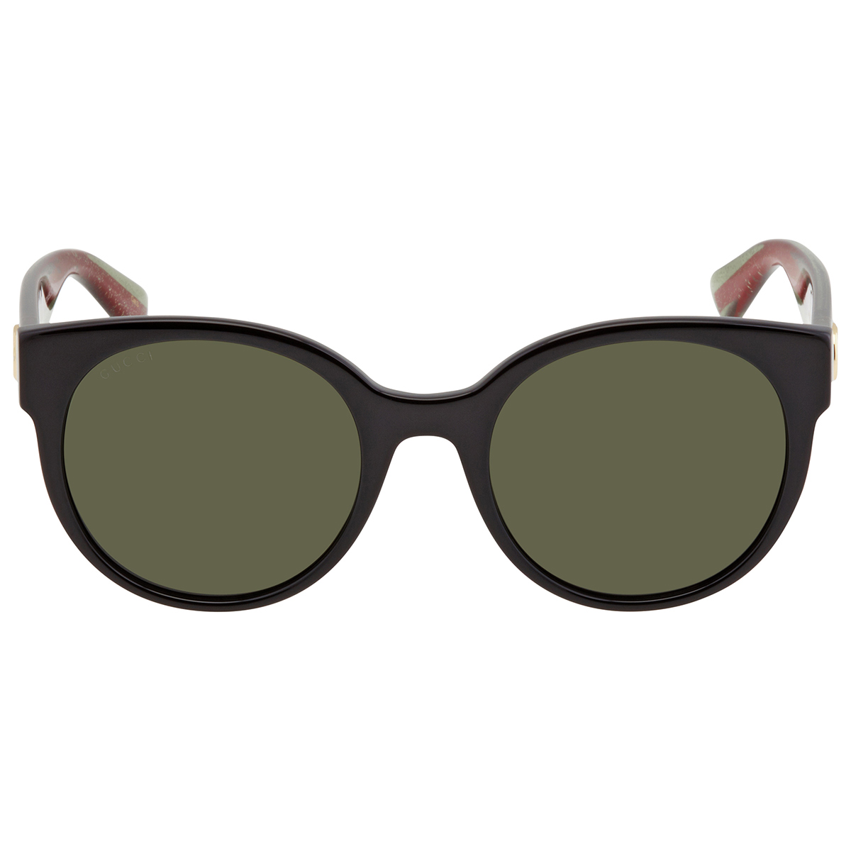 gucci green round ladies sunglasses gg0035sn 002 54 gucci green round ladies sunglasses gg0035sn 002 54