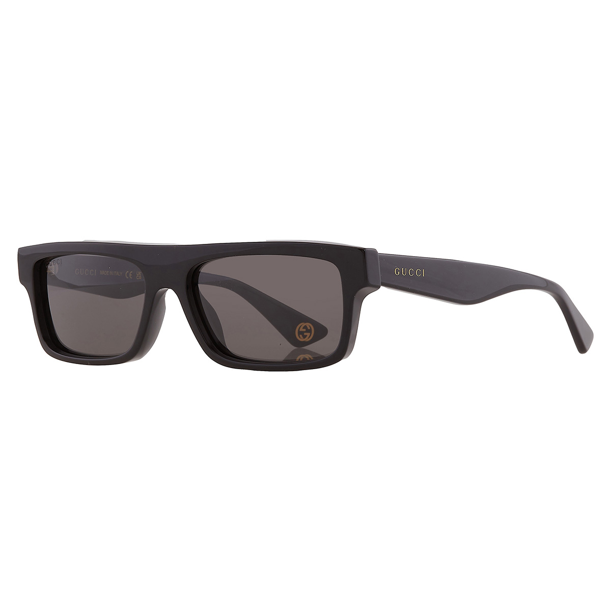 gucci grey browline men's sunglasses gg1616s 001 57 gucci grey browline men's sunglasses gg1616s 001 57