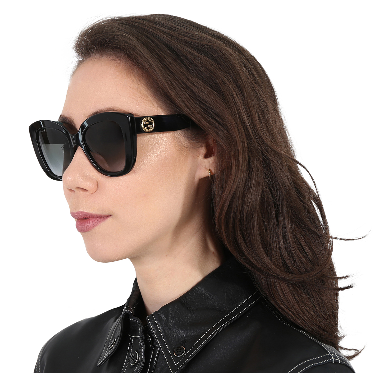 gucci grey butterfly ladies sunglasses gg0327s 001 52 gucci grey butterfly ladies sunglasses gg0327s 001 52
