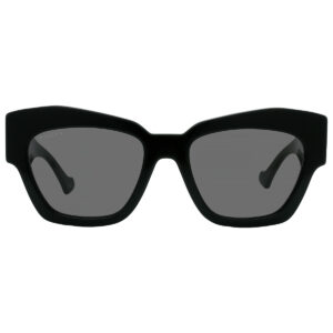 gucci grey cat eye ladies sunglasses gg1422s 001 55