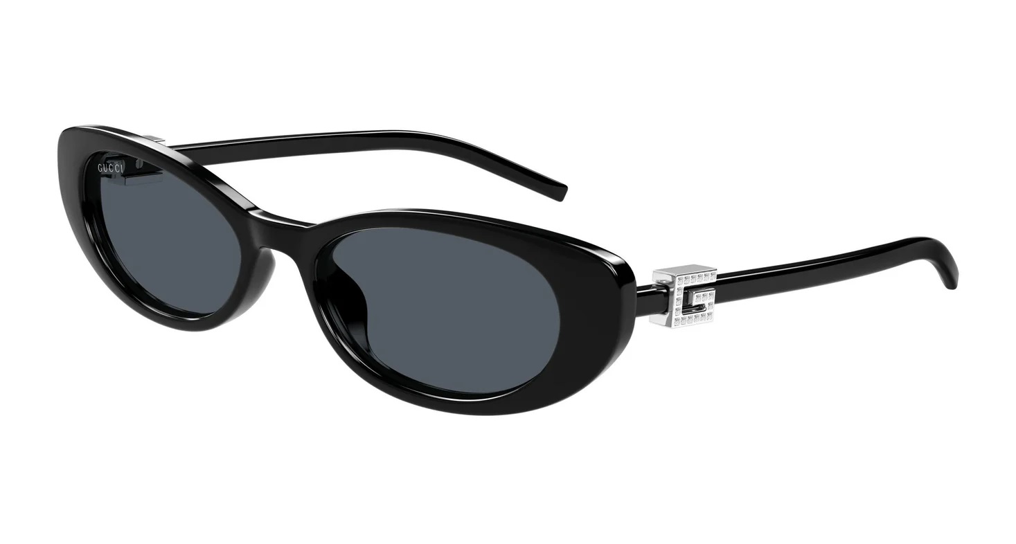 gucci grey cat eye ladies sunglasses gg1680s 002 52 gucci grey cat eye ladies sunglasses gg1680s 002 52