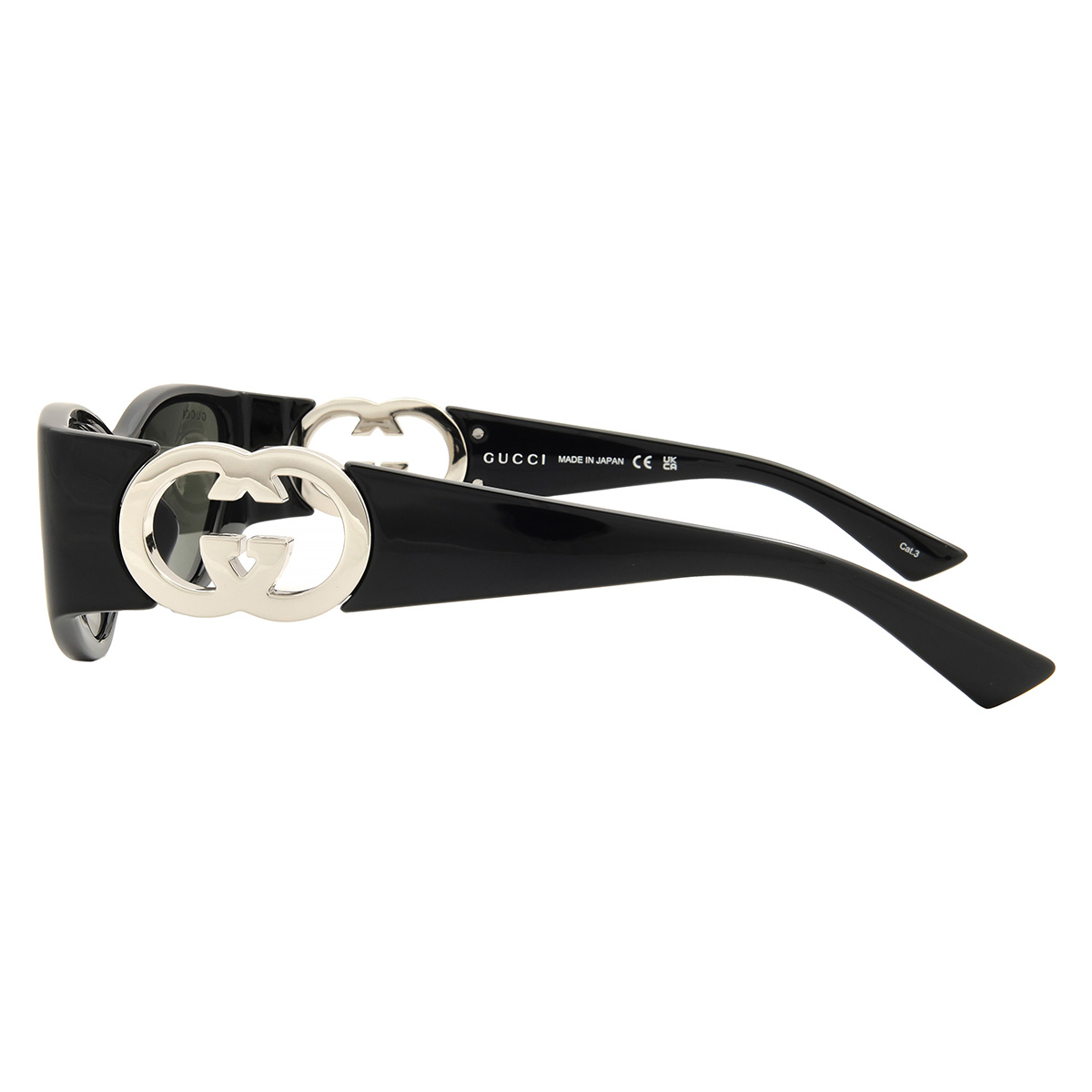 gucci grey cat eye ladies sunglasses gg1824s 001 55 gucci grey cat eye ladies sunglasses gg1824s 001 55