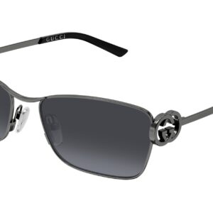 gucci grey cat eye ladies sunglasses gg2045s 001 58