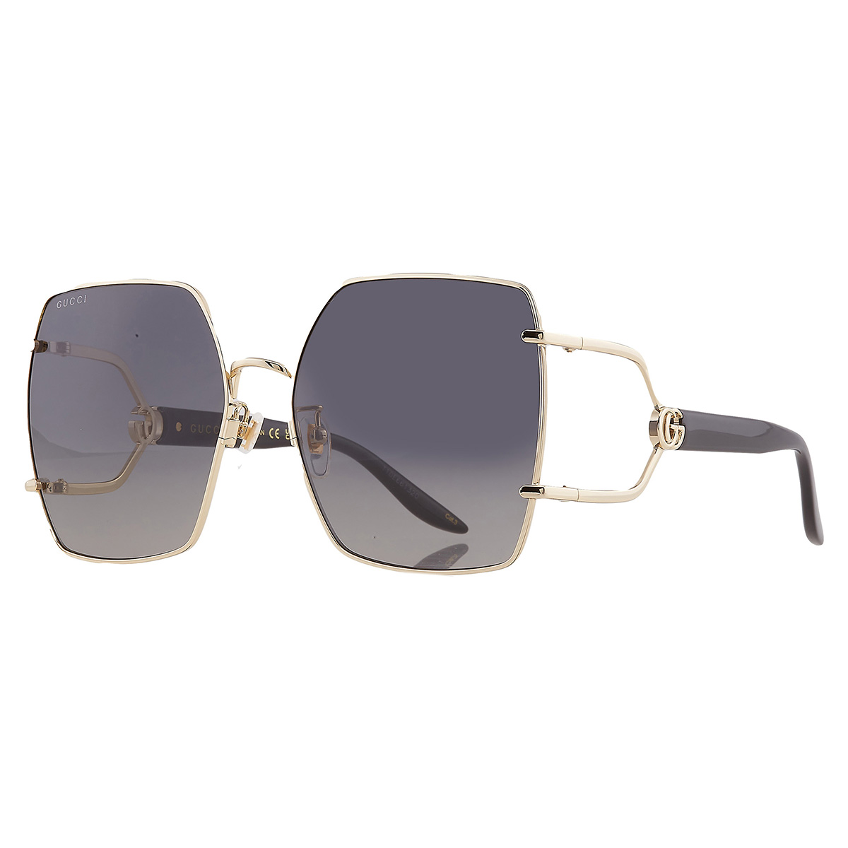 gucci grey gradient butterfly ladies sunglasses gg1564sa 001 61 gucci grey gradient butterfly ladies sunglasses gg1564sa 001 61