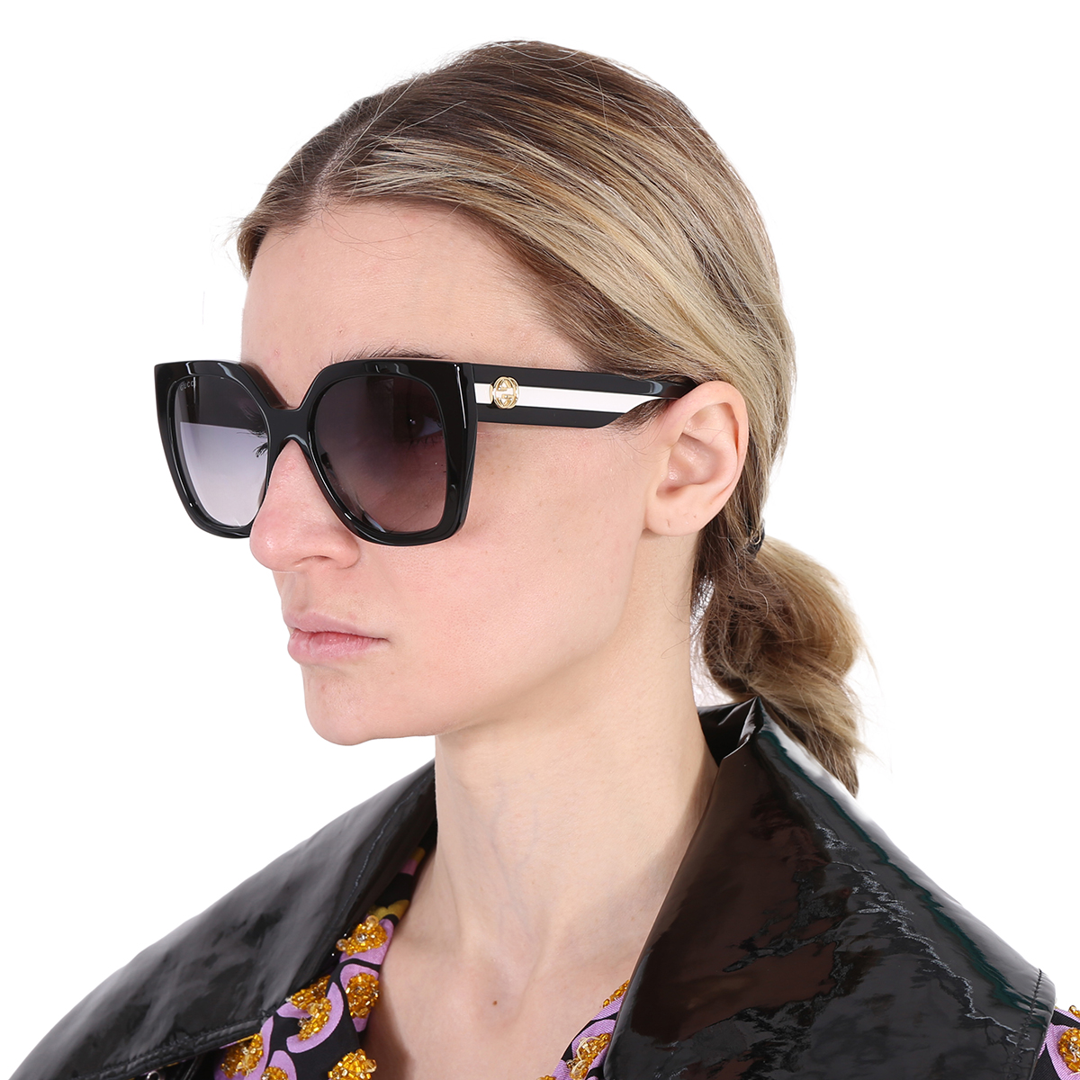 gucci grey gradient butterfly ladies sunglasses gg1300s 004 55 gucci grey gradient butterfly ladies sunglasses gg1300s 004 55