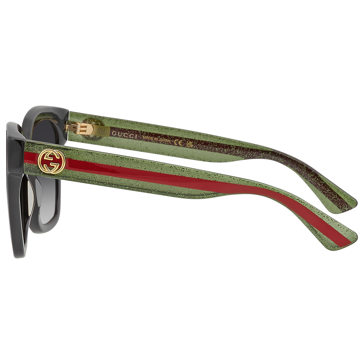 gucci grey gradient square ladies sunglasses gg0034sn 002 54 gucci grey gradient square ladies sunglasses gg0034sn 002 54