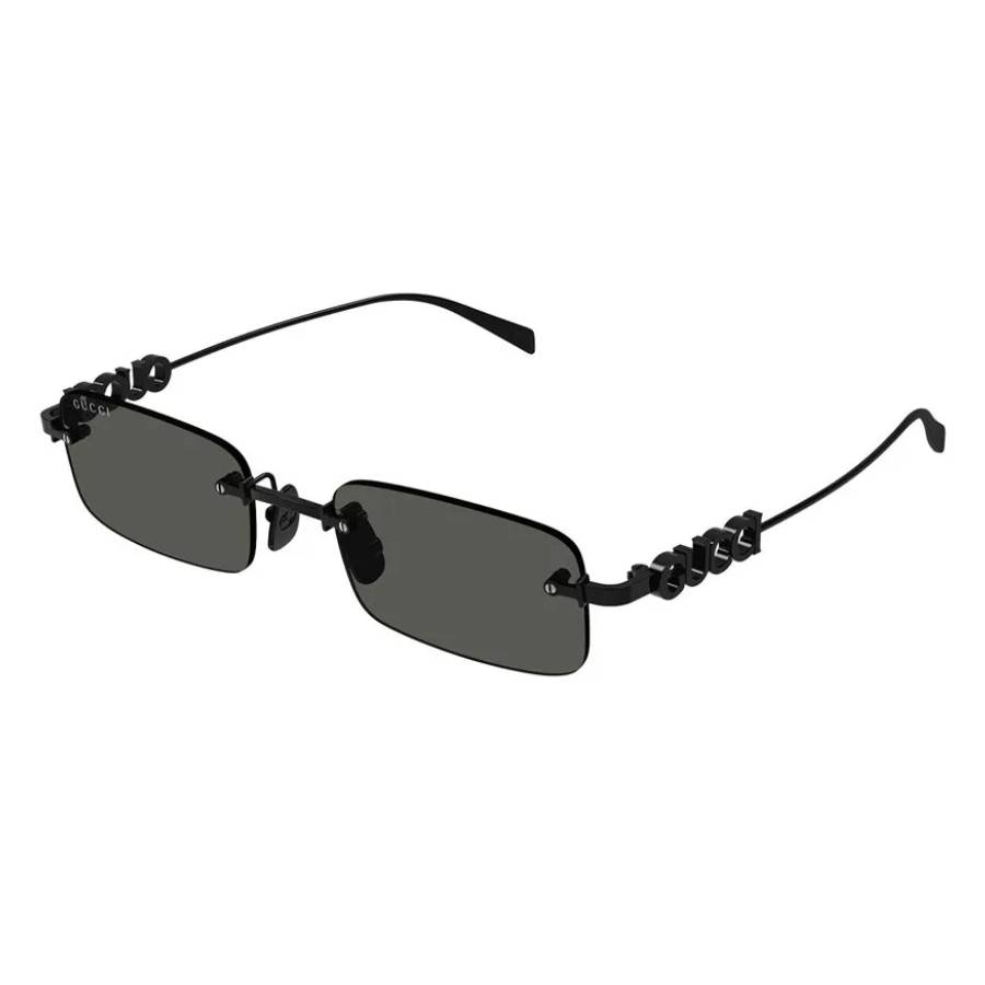 gucci grey rectangular men's sunglasses gg1808s 001 52 gucci grey rectangular men's sunglasses gg1808s 001 52