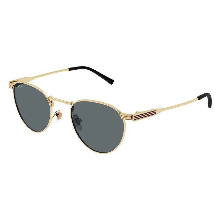 gucci grey round men's sunglasses gg1875s 003 48 gucci grey round men's sunglasses gg1875s 003 48