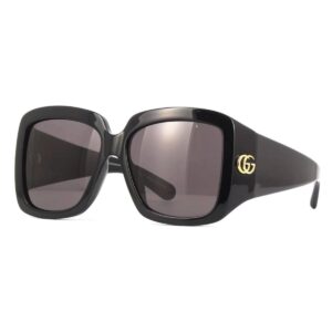 gucci grey square ladies sunglasses gg1402sa 001 55