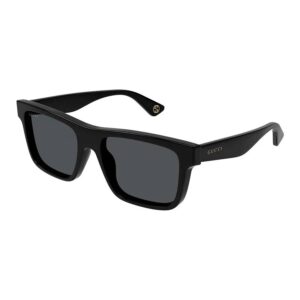 gucci grey square men's sunglasses gg1618sa 001 56