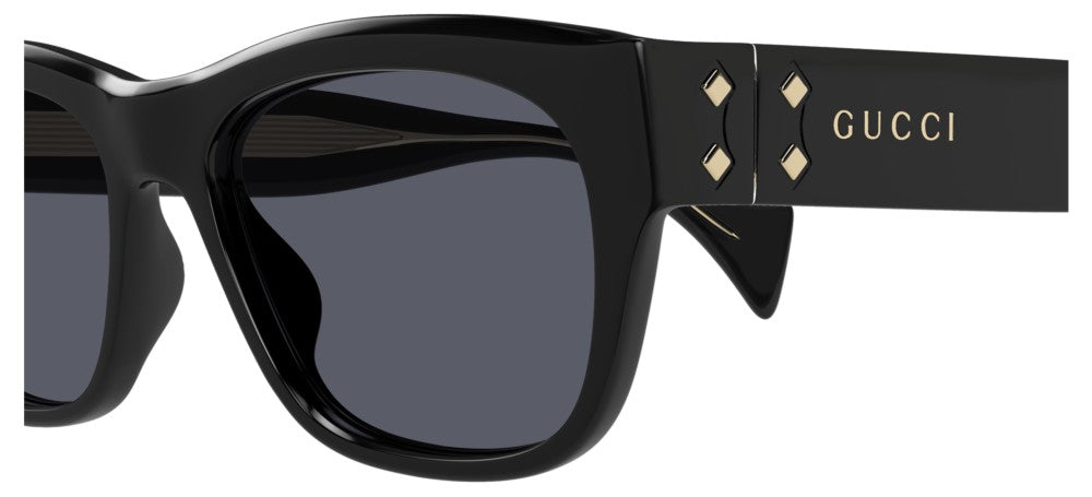 gucci grey square men's sunglasses gg1706s 001 55 gucci grey square men's sunglasses gg1706s 001 55