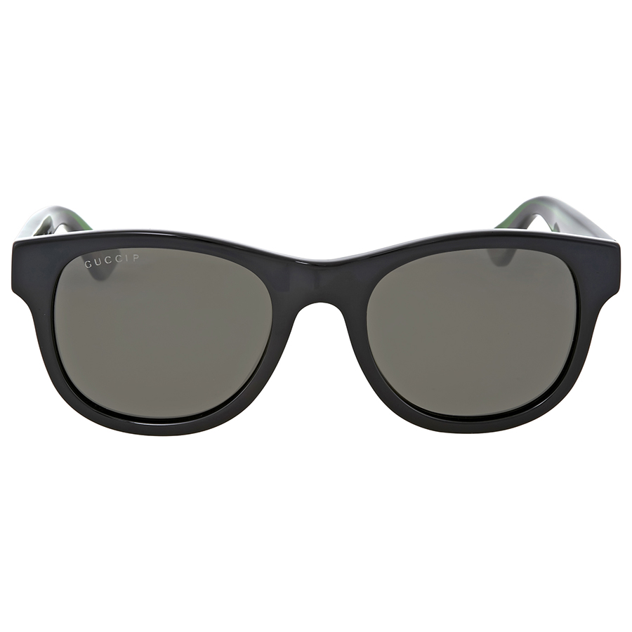 gucci polarized grey square men's sunglasses gg0003s 006 52 gucci polarized grey square men's sunglasses gg0003s 006 52