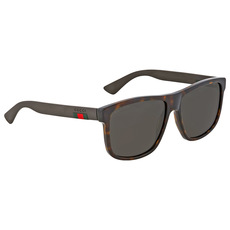 gucci polarized grey square men's sunglasses gg0010s 003 58 gucci polarized grey square men's sunglasses gg0010s 003 58