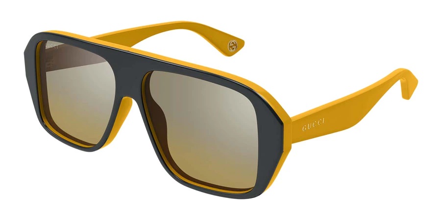 gucci silver navigator men's sunglasses gg1615s 002 57 gucci silver navigator men's sunglasses gg1615s 002 57