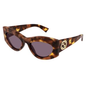 gucci violet cat eye ladies sunglasses gg1843s 003 53