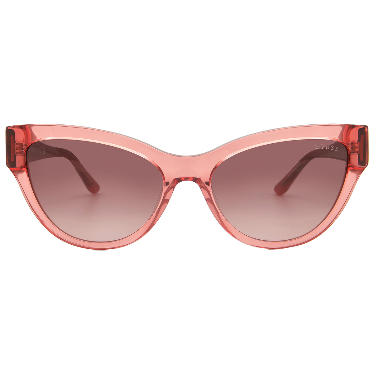 guess bordeaux gradient cat eye ladies sunglasses gu00112 72t 56 guess bordeaux gradient cat eye ladies sunglasses gu00112 72t 56