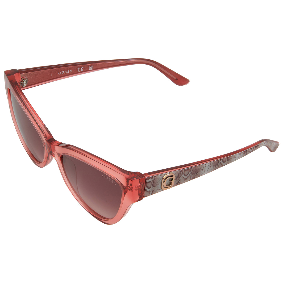 guess bordeaux gradient cat eye ladies sunglasses gu00112 72t 56 guess bordeaux gradient cat eye ladies sunglasses gu00112 72t 56