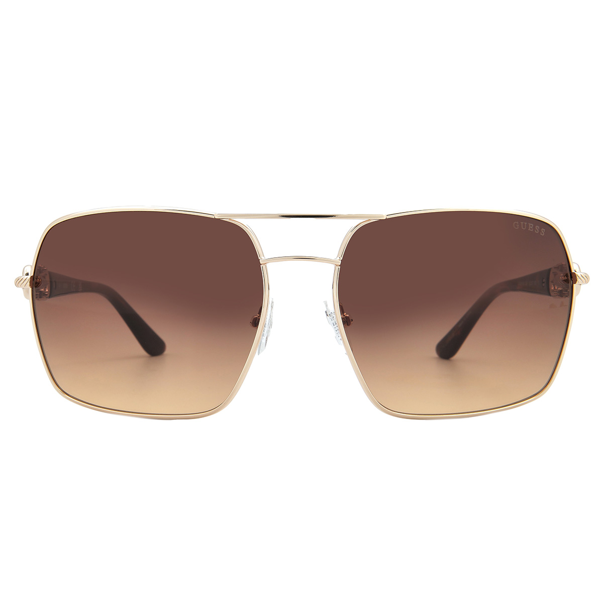 guess brown gradient navigator ladies sunglasses gu00159 33f 63 guess brown gradient navigator ladies sunglasses gu00159 33f 63